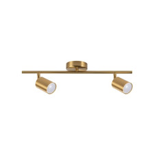 Світильник поворотний, спот Goldlux 3327260 Goldi GU10 2x10W IP20 золотий