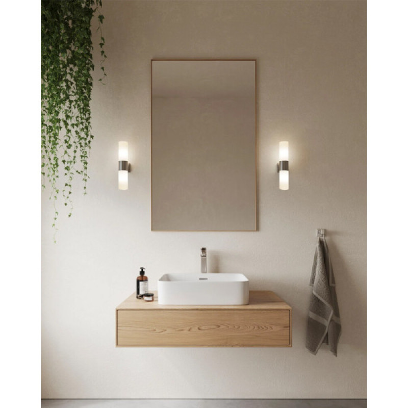 Бра для ванной, светильник Nordlux 17141032 Tangens Double E14 2x25W IP44 серый