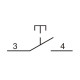 Одномісний пост керування Promfactor FP4-BOX1W1 з металевою кнопкою "I" (Start)