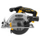 Акумуляторна дискова пила безщіткова DeWALT DCS565NT XR Li-lon 18В Ø165х20мм 4950об/хв