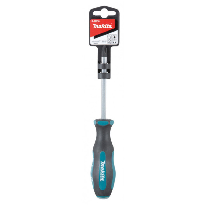 Ударная магнитная отвертка Makita B-66070 PH2 (2X100)