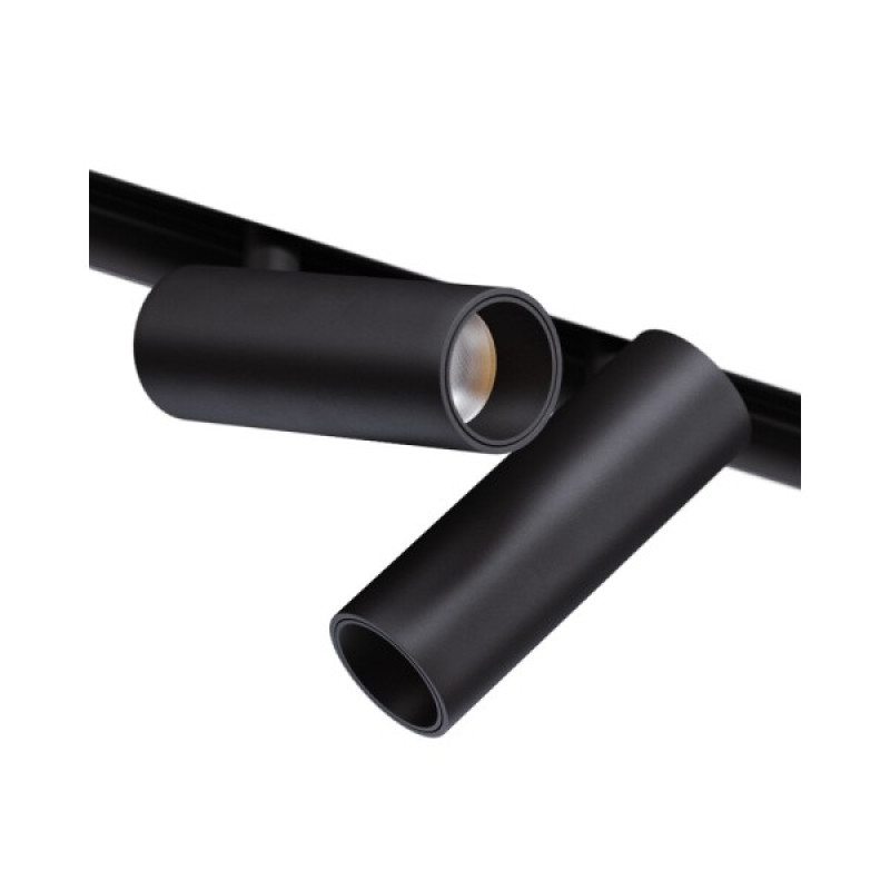 Магнітний трековий світильник Kloodi KDMG-SPOT35 2x7W 3K BK LED 1120Lm IP20 чорний