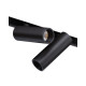 Магнітний трековий світильник Kloodi KDMG-SPOT35 2x7W 3K BK LED 1120Lm IP20 чорний