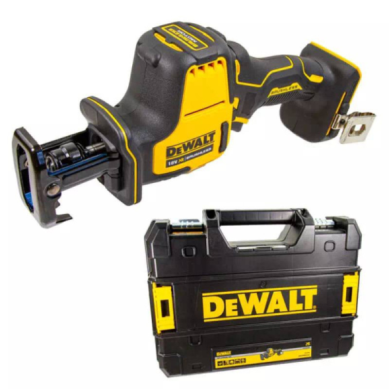 Шабельная аккумуляторная бесщеточная пила DeWALT DCS369NT XR Li-Ion 18В 0-2800ход/мин