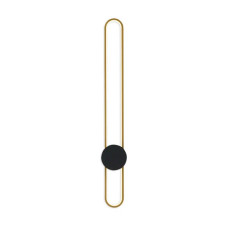 Бра, настенный светильник Goldlux 333933 Florentyna LED 1x24W 4000K 3000Lm IP20 золотой