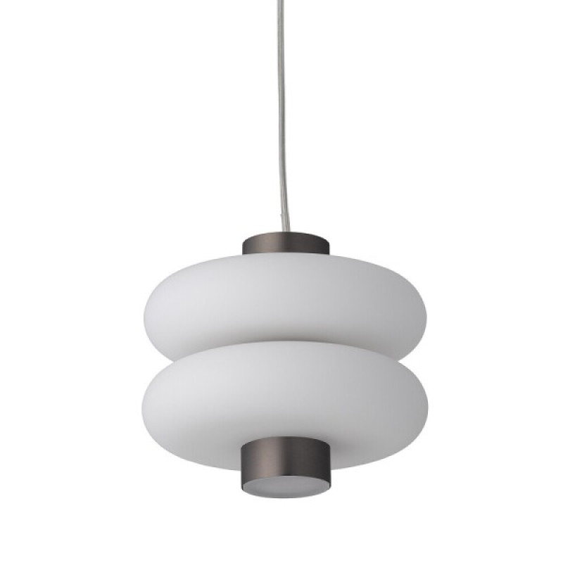 Подвесной светильник, люстра Nowodvorski 11981 Lunari LED 1x8W 3000K IP20 серый