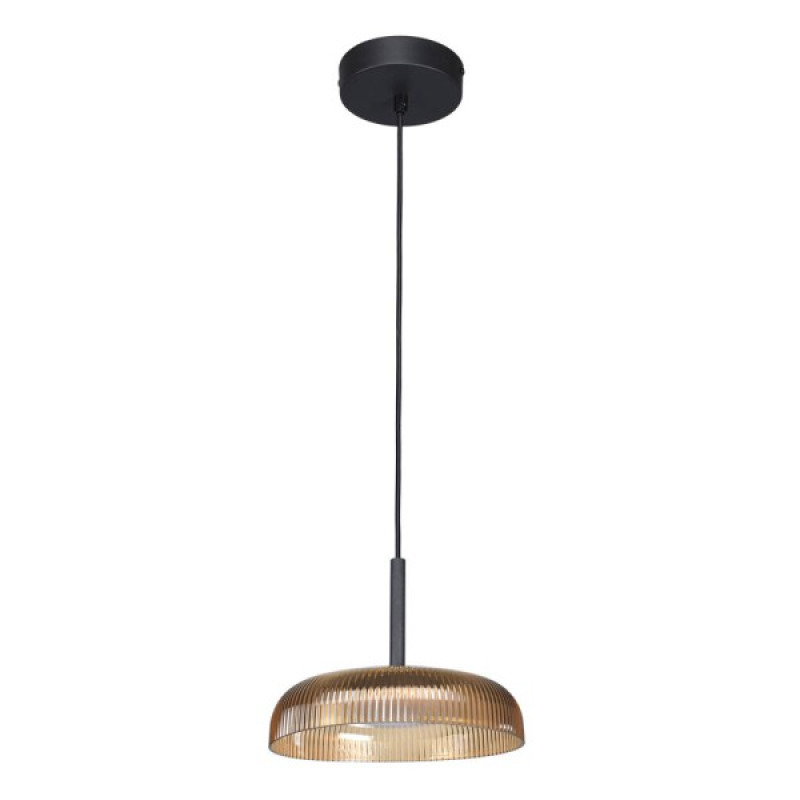 Підвісний світильник, люстра Italux PND-48529-BK-YLL Colle LED 1x12W 3000K 1500Lm IP20 жовтий