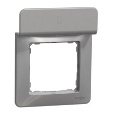 Рамка Schneider Electric Sedna Design с подставкой для мобильного алюминий SDD313809