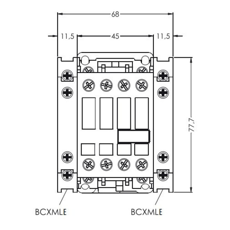 Контактор ETI CEM 09.10/AC230V