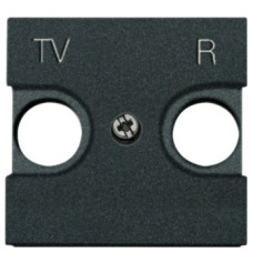 TV-R накладка ABB Zenit N2250.8 AN 2М (антрацит)