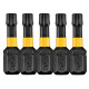 Ударні біти DeWALT Impact torsion Т27 25мм (5шт)
