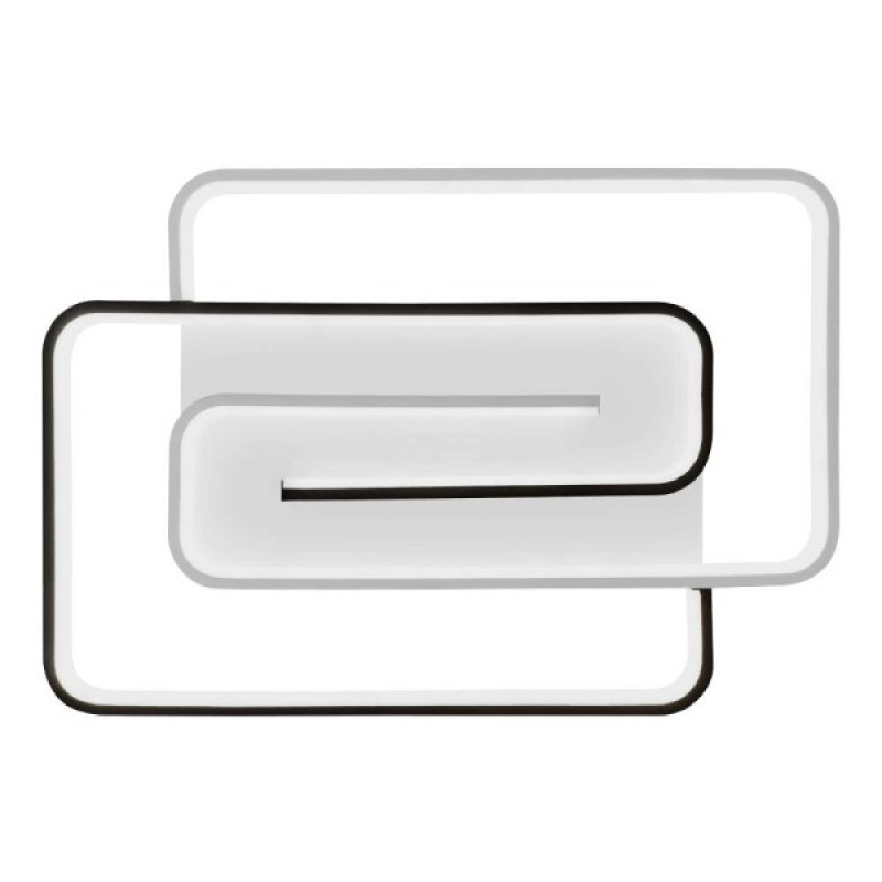 Светильник LED smart DOMINO-P+пульт прямоугольник 100W 3000-5000K IP20 ( 220575 )