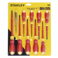 Набор отверток электрика Stanley STHT60032-0 FatMax VDE1000V (10шт)