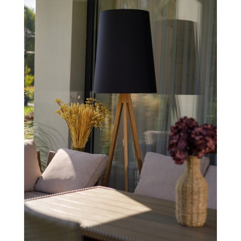 Торшер TK Lighting 5599 Walz E27 1x15W IP20 черный