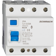 УЗО Schrack AR052103 10кА 25А 30мА 3P+N тип A