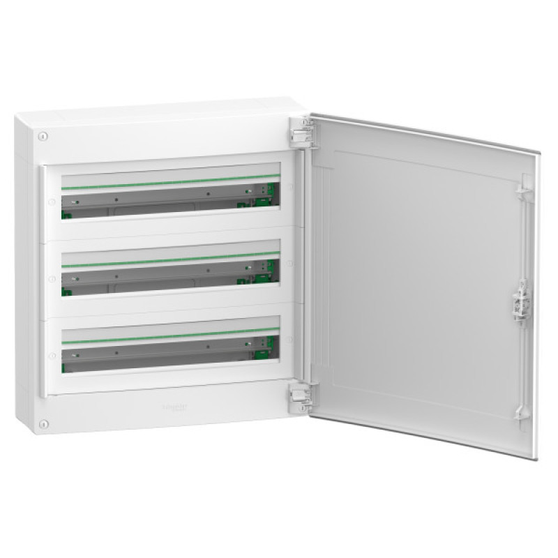 Навесной щит Schneider Electric PrismaSeT XS LVSXQ324 3 ряда 72М белые двери
