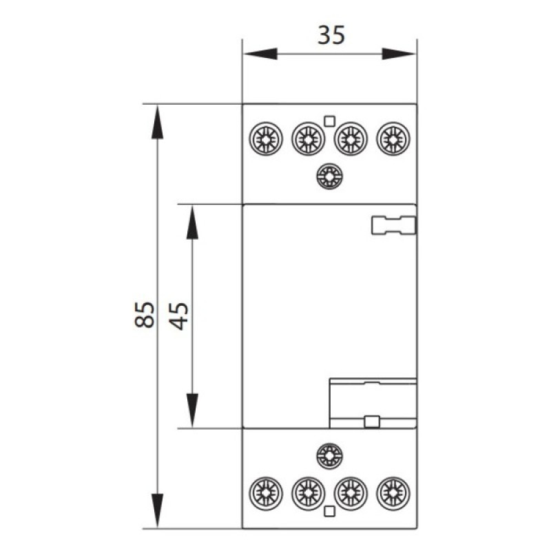 Контактор ETI 002464012 RD 25-31 (230V AC/DC) (AC1)