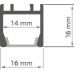 LED-профиль KLUS PDS-ZM, 1 метр
