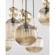 Подвесной светильник, люстра TK Lighting 11043 Sophia E14 5x10W IP20 янтарный
