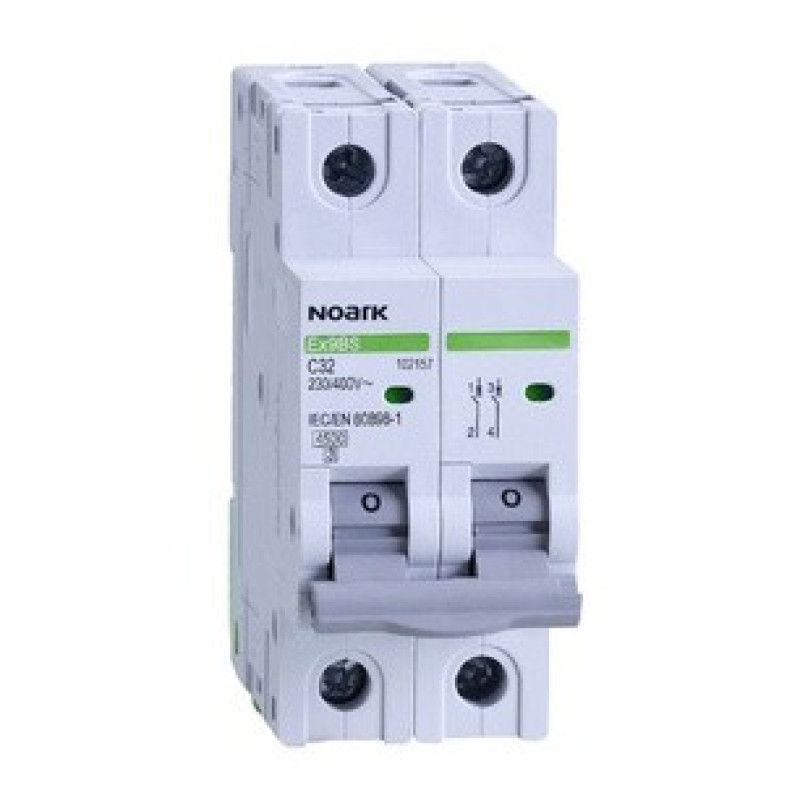 Автоматический выключатель NOARK Ex9BS 2P B40 40А 4,5кА B (102068)