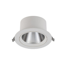 Точковий світильник Nowodvorski 10555 Egina LED 1x15W 3000K 1100Lm IP20 білий