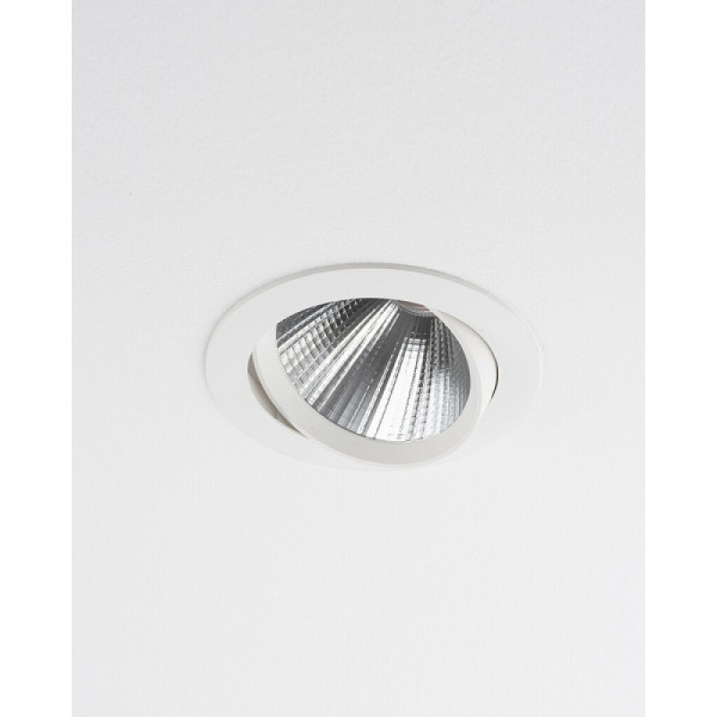 Точечный светильник Nowodvorski 10555 Egina LED 1x15W 3000K 1100Lm IP20 белый