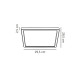 Вуличний світильник Nordlux 2618356103 Oja Outdoor LED 1x14W 3000K 1600Lm IP54 чорний