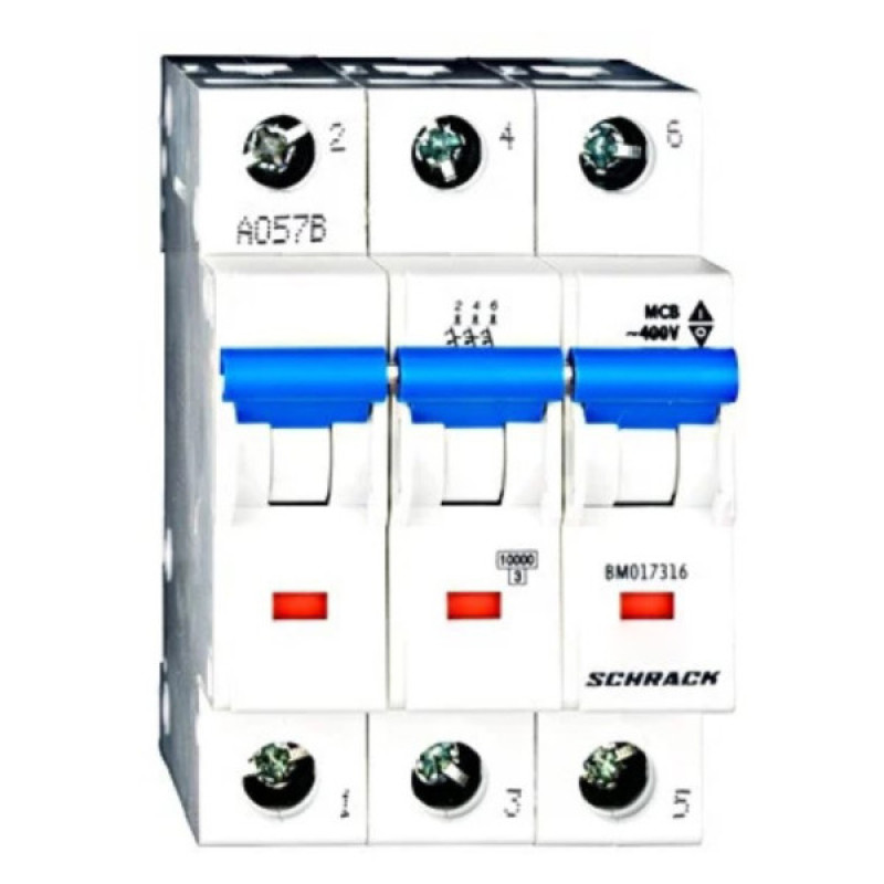 Автоматический выключатель Schrack BM618340ME 6кА 40А 3P х-ка B ME
