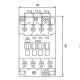 Магнітний пускач Promfactor FC-2/25А 1NC AC42В (FC21025042)