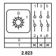 Пакетний перемикач Аско-Укрем ПКП Е9 2.823 A0110010027 (1-0 3 полюси)