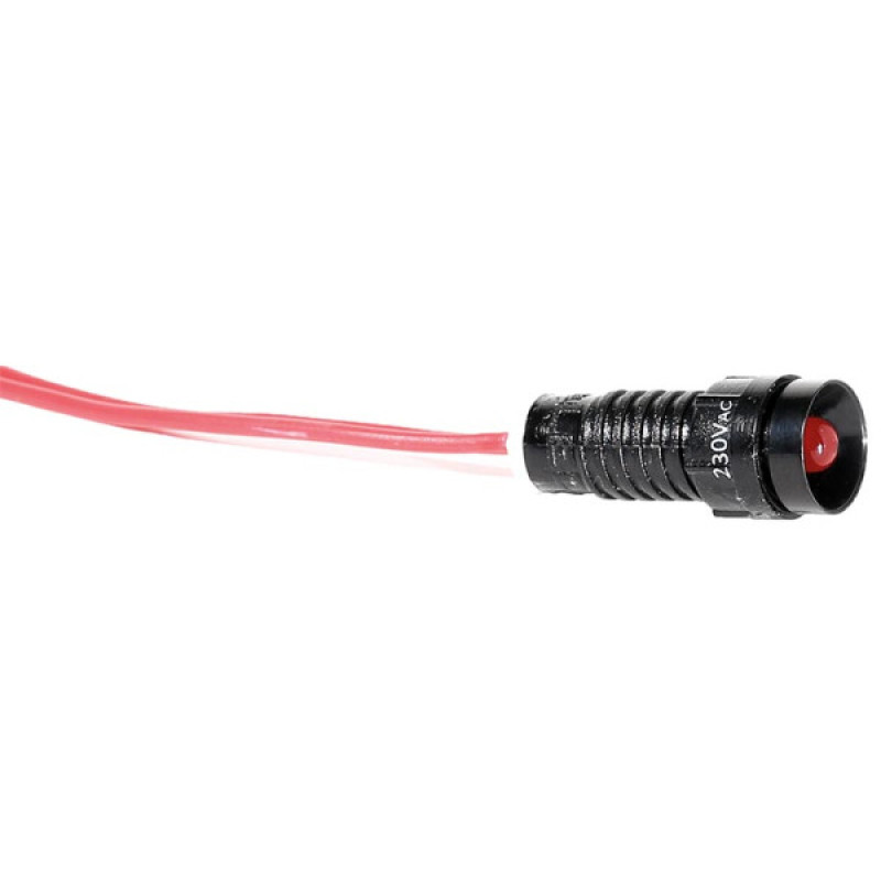 Сигнальная лампа ETI 004770805 LS 5 R 230 5мм 230V AC (красная)