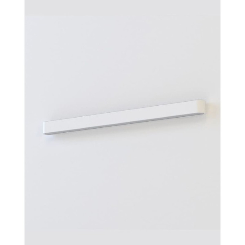 Бра, настінний світильник Nowodvorski 7548 Soft LED T8LED 1x16W 3000K 2300Lm IP20 білий