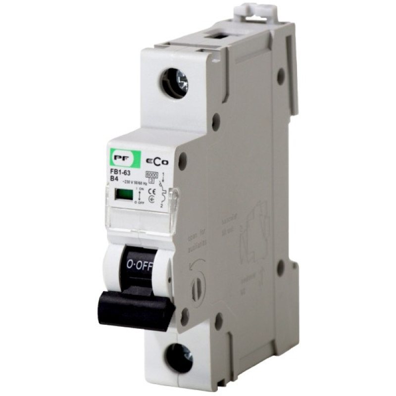 Автоматичний вимикач Promfactor ECO FB1-63 1P B 4A 6кА (FB1B1004)