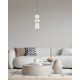 Підвісний світильник, люстра Italux PND-8545-3-AB-WH Nico LED 3x15W 3000K 1492Lm IP20 білий