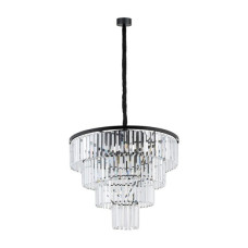 Люстра Nowodvorski 7614 Cristal L E14 12x25W IP20 черная