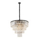Люстра Nowodvorski 7614 Cristal L E14 12x25W IP20 черная