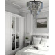 Люстра Nowodvorski 7614 Cristal L E14 12x25W IP20 черная