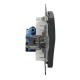 Компьютерная розетка Schneider Electric Sedna Design & Elements RJ45 кат. 6 STP черная SDD114461