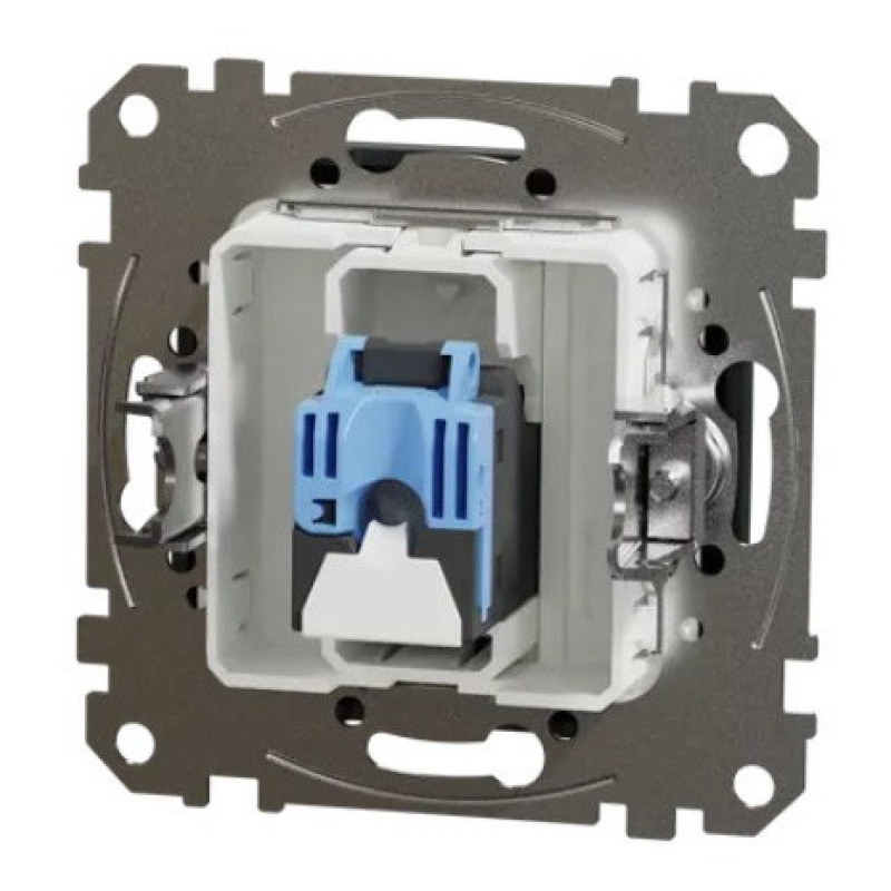 Компьютерная розетка Schneider Electric Sedna Design & Elements RJ45 кат. 6 STP черная SDD114461