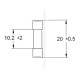 Мини-предохранитель ETI 006710042 CH 5x20 Т 250mA/250V