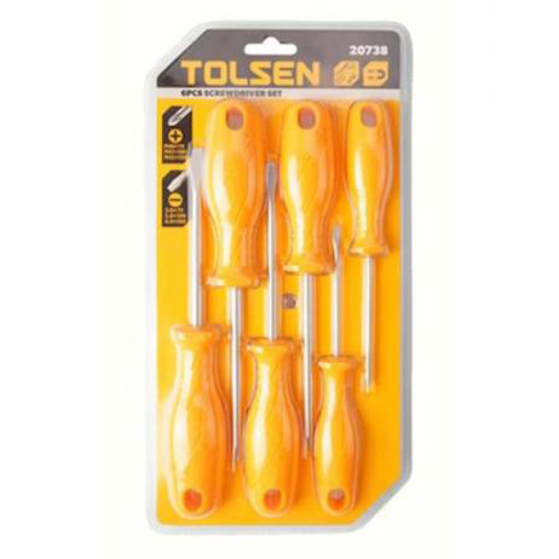 Набір викруток Tolsen 6шт (20738)