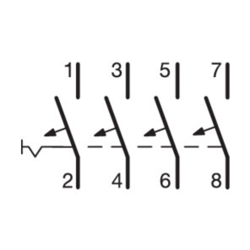 Вводный автомат NCN432 (4р,С,32А) Hager