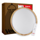 Матовый светильник Vestum WOOD 60Вт 375x60мм 3000К-6500К акация