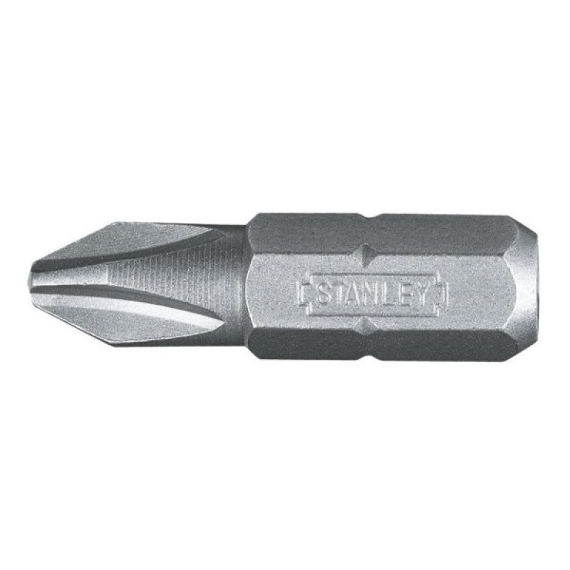 Шестигранная бита Stanley 1-68-946 Ph2 1/4" 25мм с хвостовиком (25шт)