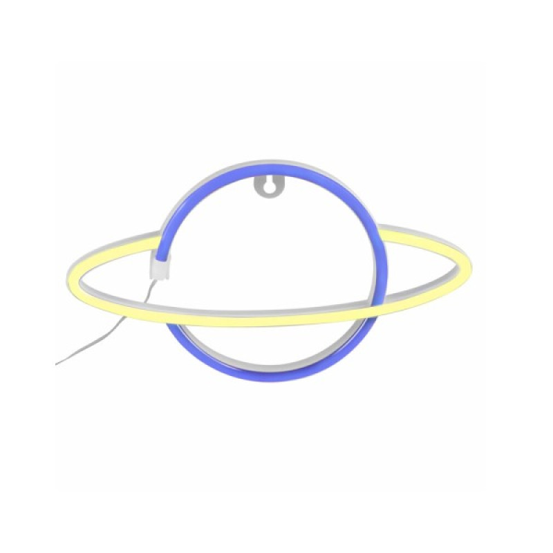 Бра, настінний світильник Goldlux 327123 Neon Planet LED 1x3W IP20 білий