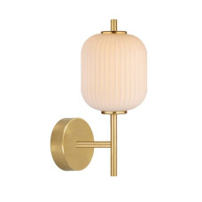 Бра, настенный светильник Zuma Line WL31288/6.5W Akari LED 1x6W 3000K/4500K/6500K 596Lm IP20 золотой (5905316693500)