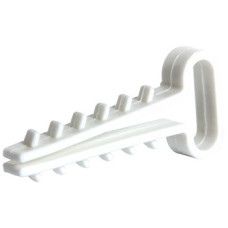 Дюбель ёлочка E.Next e.metiz.dowel.flat.fir.10 для плоского провода 10мм 100шт (m0080015)