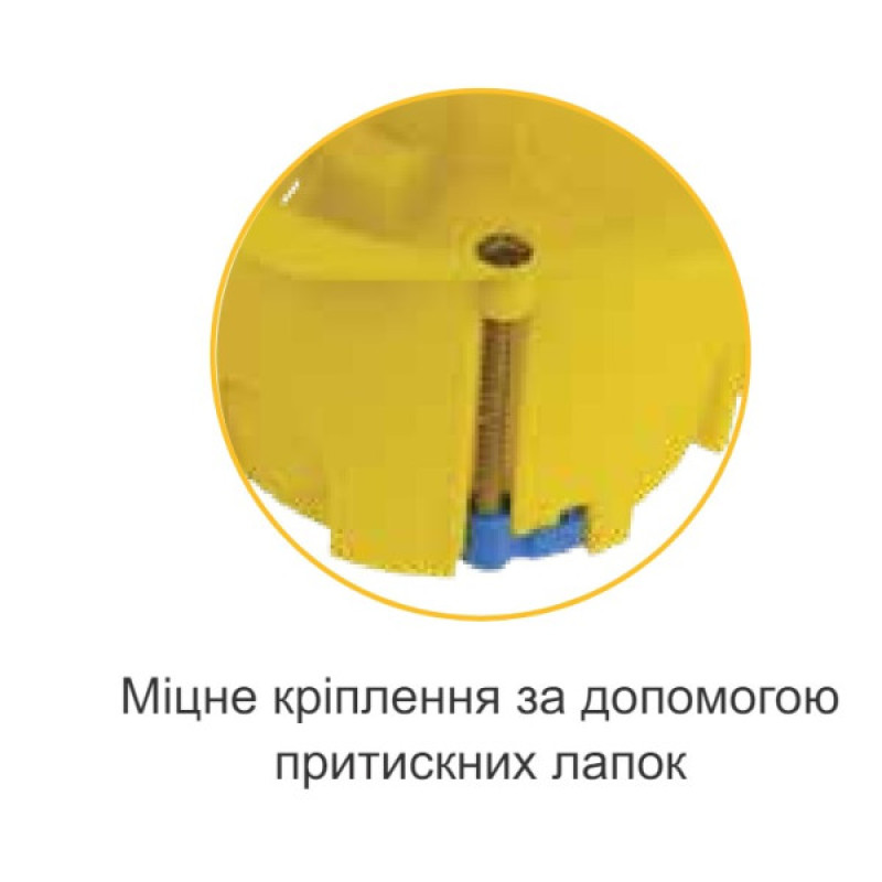 Установочна коробка Аско-Укрем КМ 03 ᴓ65мм