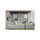 Вуличний світильник Goldlux 309198 Malmo E27 1x15W IP44 BK
