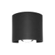 Вуличний світильник Italux OWL-451-1-BL Ortelo LED 2x2W 3000K 162Lm IP54 чорний